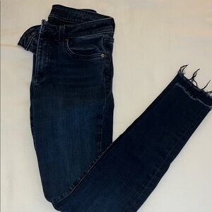 Women's Dark Blue Jeans